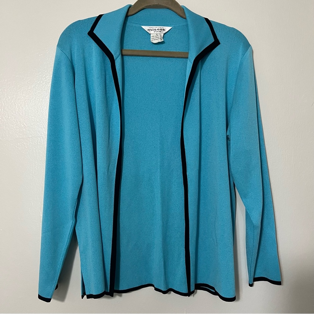Misook Petite Open Cardigan Top